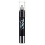 Moon Glitter Holographic Body Crayons Silver 3.2g, Verzenden, Nieuw