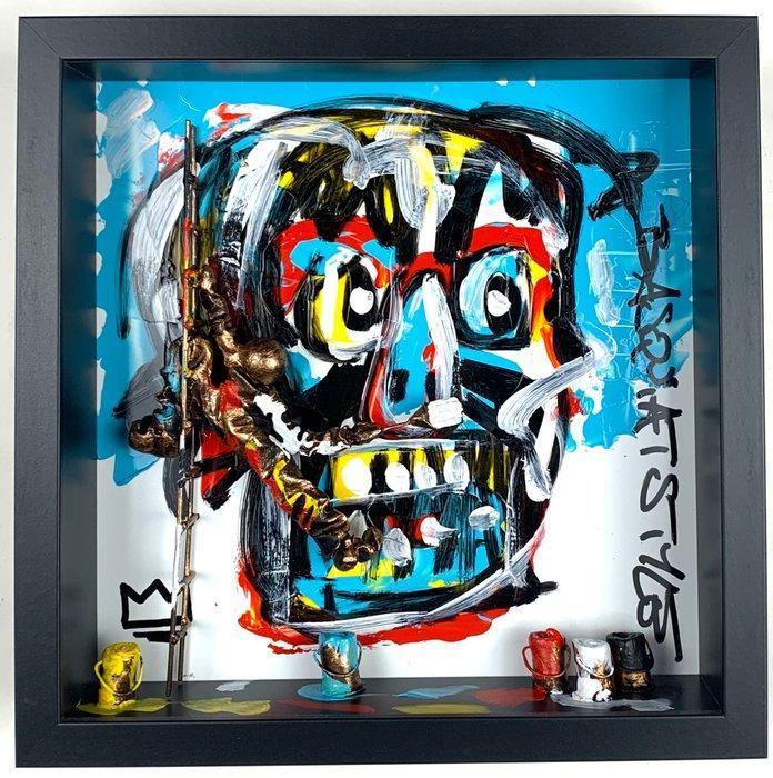 Bernard Saint-Maxent - Blue Basquiat, Antiek en Kunst, Kunst | Schilderijen | Modern