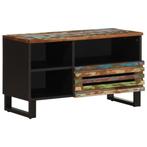 vidaXL Tv-meubel 80x34x46 cm massief acaciahout, Huis en Inrichting, Woonaccessoires | Cd- en Dvd-rekken, Verzenden, Nieuw