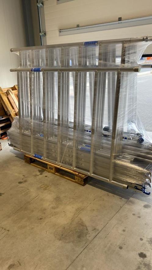 Goedkope Alumexx steiger 10,20m werkhoogte, Doe-het-zelf en Verbouw, Steigers, Rolsteiger of Kamersteiger, Nieuw, 5 meter of hoger