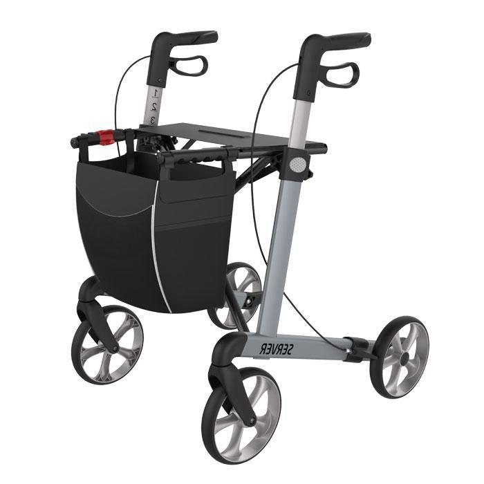 Rehasense Rollator Server L ice blue, Diversen, Verpleegmiddelen, Ophalen of Verzenden