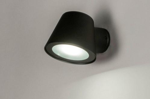 Rietveld Wandlampen - Zwart - Metaal, Aluminium, Huis en Inrichting, Lampen | Wandlampen, Verzenden