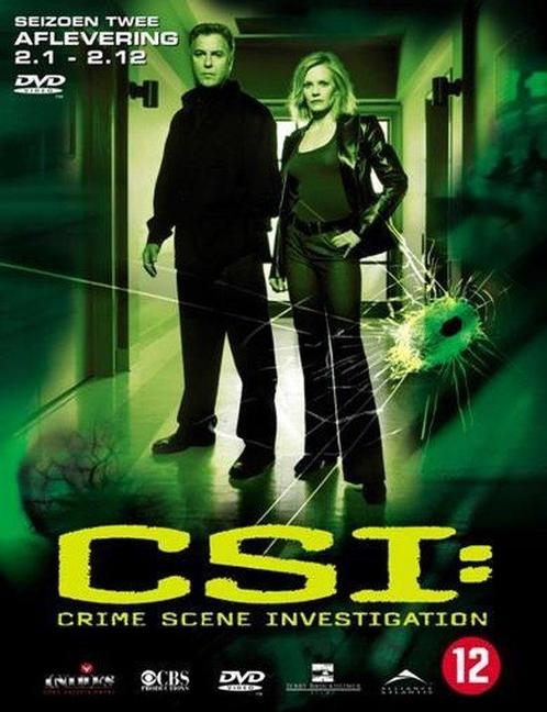 CSI seizoen 2 (deel 1) (dvd tweedehands film), Cd's en Dvd's, Dvd's | Actie, Zo goed als nieuw, Ophalen of Verzenden