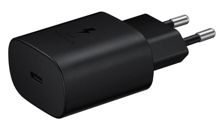 USB-C Quick charge oplader 25W Zwart, Telecommunicatie, Mobiele telefoons | Telefoon-opladers, Nieuw, Overige merken, Verzenden