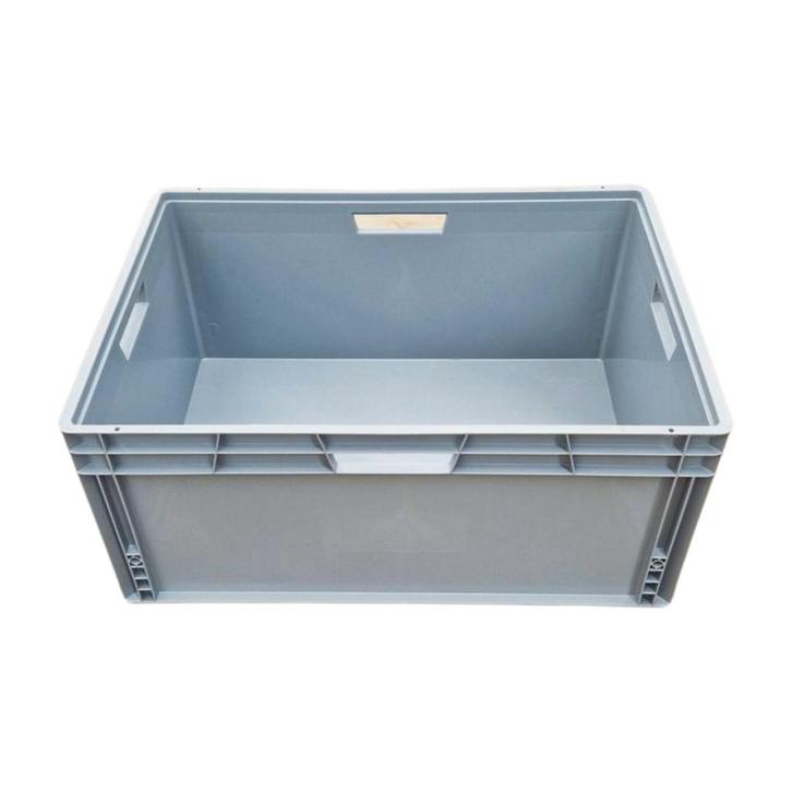 Kunststof Bak Euronorm, 800x600x340 mm grijs, Nieuw, Zakelijke goederen, Kantoor en Winkelinrichting | Magazijn, Stelling en Opslag