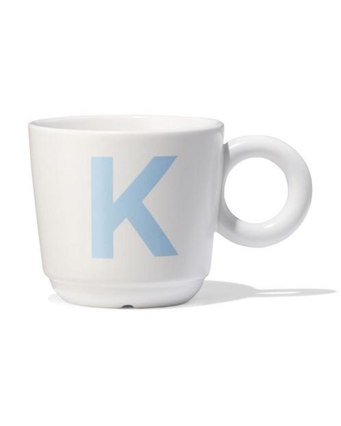 HEMA Mok 280ml letter K, Huis en Inrichting, Keuken | Servies, Nieuw, Verzenden