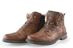 Mustang Veterschoenen in maat 41 Cognac | 10% extra korting, Overige kleuren, Verzenden, Veterschoenen, Mustang
