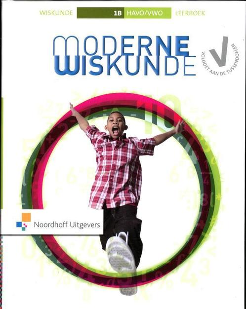 Moderne Wiskunde 1b havo/vwo leerboek 9789001812225, Boeken, Wetenschap, Zo goed als nieuw, Verzenden