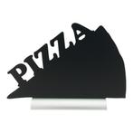 Tafelkrijtbord Silhouette | Pizza | Aluminium | 24x34x6cm, Verzenden, Nieuw in verpakking
