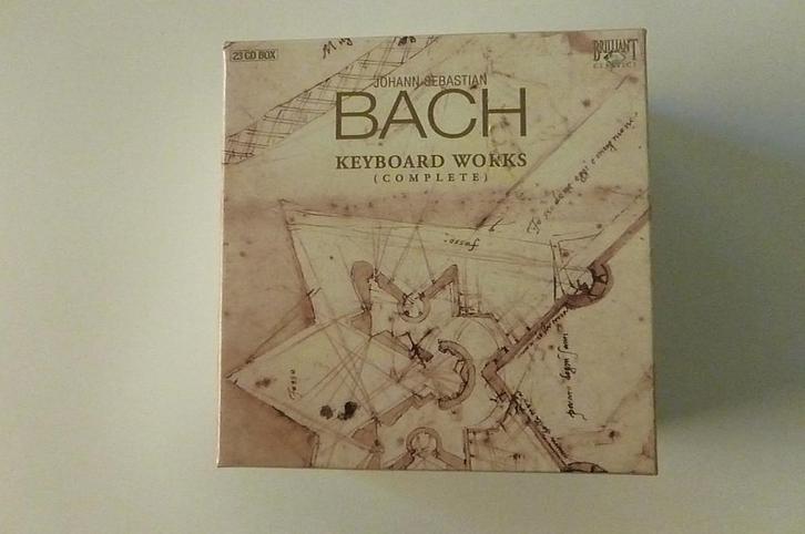 Bach - Keyboard Works (complete) 23 CD Box, Cd's en Dvd's, Cd's | Klassiek, Zo goed als nieuw, Verzenden