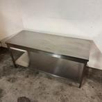 RVS Werktafels ZGAN 1500, 1800, 2x 2000 mm, Gebruikt, RVS Meubilair
