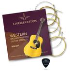 Western Gitaar snaren - Phosphor Bronze - WS-011, Ophalen of Verzenden, Nieuw, Western- of Steelstringgitaar