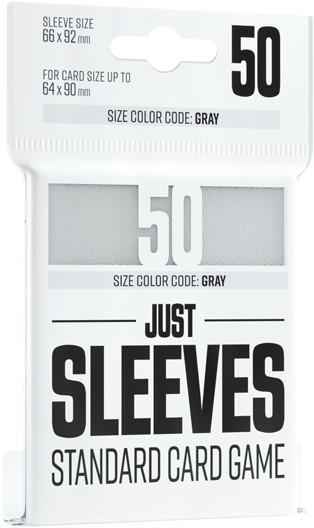 Just Sleeves - Standard Card Game Wit (50 stuks) | GameGenic, Hobby en Vrije tijd, Verzamelkaartspellen | Overige, Nieuw, Verzenden