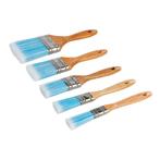 Silverline Synthetische schilderskwasten set - 5 delig -..., Ophalen of Verzenden, Nieuw
