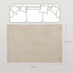 TRUUSK Machinaal Geweven Tapijt - 15 mm Hoog - Antislip - Ve, Verzenden, Nieuw