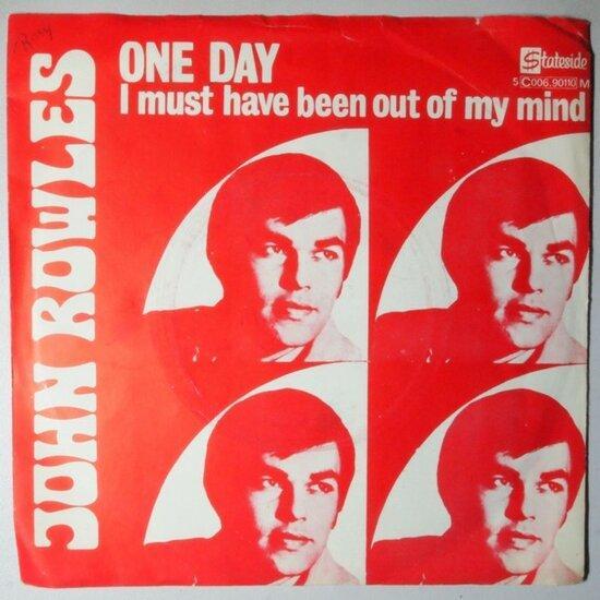 John Rowles - One day - Single, Cd's en Dvd's, Vinyl Singles, Verzenden