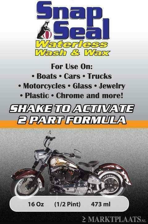 SnapSeal Wash and Wax! Motor en Auto poetsmiddel!, Motoren, Accessoires | Onderhoudsmiddelen, Ophalen of Verzenden