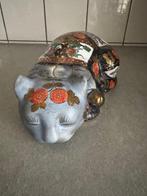 Beeldje - De slapende kat - Aardewerk, Antiek en Kunst