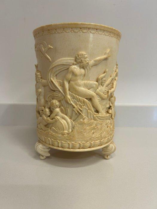 Beker - Ivoor - Triomf van Galatea, Antiek en Kunst, Antiek | Meubels | Stoelen en Banken