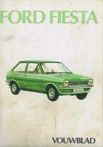 1977 Ford Fiesta Instructieboekje Vouwkaart Nederlands, Verzenden