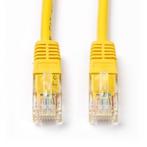 Netwerkkabel | Cat5e U/UTP | 20 meter (100% koper, Geel), Nieuw, Verzenden