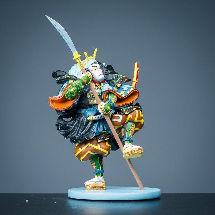 Beeldje - Twee historische Japanners Kaigetsudo, Antiek en Kunst, Kunst | Designobjecten