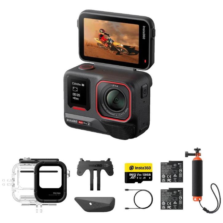 Insta360 Ace Pro 2 Dive Bundle, Audio, Tv en Foto, Actiecamera's, Nieuw, Overige merken, Ophalen of Verzenden