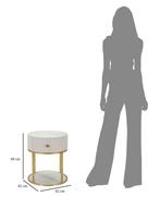 NACHTBED MONTPELLIER CRÈME CM Ø 42X48, Huis en Inrichting, Slaapkamer | Bedden, Ophalen of Verzenden, Nieuw