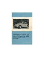 1954 -1963 VOLKSWAGEN 1200 VRAAGBAAK NEDERLANDS, Auto diversen, Handleidingen en Instructieboekjes