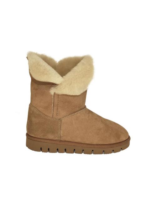 Texelana laars schapenvacht Premium boot Fold Tabaco - Bruin, Kleding | Dames, Schoenen, Bruin, Nieuw, Verzenden