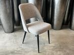 Veiling - Eetkamerstoel Chef (set van 6) Linnenstof - Grijs, Huis en Inrichting, Stoelen, Nieuw