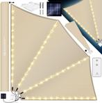 KESSER® Zonnescherm 140 x 140 cm BEIGE voor Balkon met LED, Tuin en Terras, Verzenden, Nieuw