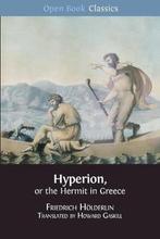 9781783746552 Open Book Classics- Hyperion, or the Hermit..., Boeken, Verzenden, Nieuw, Friedrich Holderlin