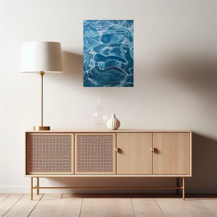 Katerina Hatzi - The Shape of Water, Antiek en Kunst, Kunst | Schilderijen | Modern