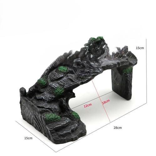 Loopbrug 15cm / Aquariumdecoratie  As-146, Dieren en Toebehoren, Vissen | Aquaria en Toebehoren, Nieuw, Verzenden
