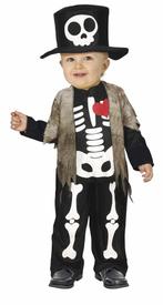 Halloween Kostuum Baby Skelet, Verzenden, Nieuw
