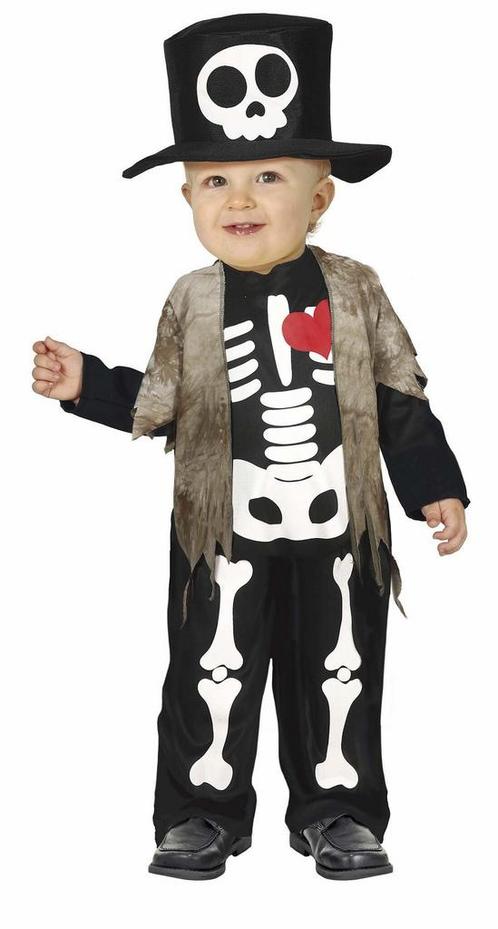 Halloween Kostuum Baby Skelet, Hobby en Vrije tijd, Feestartikelen, Nieuw, Verzenden