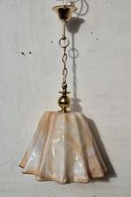 Plafondlamp - Glas, Messing - Murano-glas, Antiek en Kunst, Curiosa en Brocante