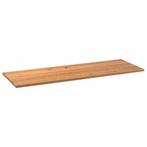 vidaXL Tafelblad rechthoekig 280x100x4,2 cm eikenhout, Huis en Inrichting, Tafels | Eettafels, Verzenden, Nieuw