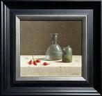 Leo Pors (1952) - Middeleeuws glas en rozenbottels, Antiek en Kunst