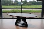 Gealux eettafel Roaring Twenties HPL/Noten 220 cm breed, Ophalen of Verzenden, Nieuw, Overige houtsoorten, Design made in Holland