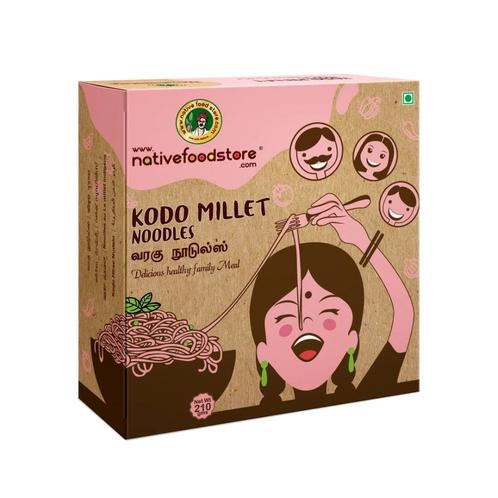 Gierstnoedels Kodo Millet (Varagu) met masala kruidenmix -, Sport en Fitness, Gezondheidsproducten en Wellness, Nieuw