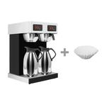GGM Gastro | Filter koffiezetapparaat - 2x 2 liter - 3,8 kW, Verzenden, Nieuw in verpakking, Koffie en Espresso