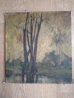 Jacques Lieven Allaert (1900-1975) - Landschap met vijver, Antiek en Kunst, Kunst | Schilderijen | Klassiek