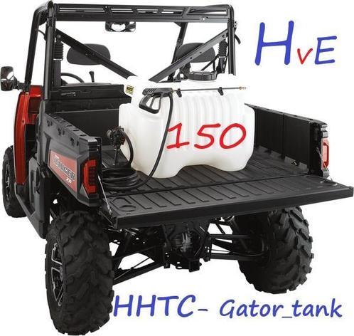 HHTC- Gator_tank e/o Pick-up_tank 150 Liter/40 Gallons/12 V., Zakelijke goederen, Agrarisch | Werktuigen, Akkerbouw, Bollenteelt