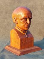 Figuur - Buste Guido Gezelle - Eik, Antiek en Kunst