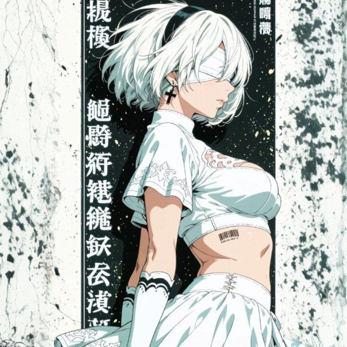 JZL - [XL] “2B – Blind Warrior” [NieR: Automata], Spelcomputers en Games, Spelcomputers | Overige Accessoires