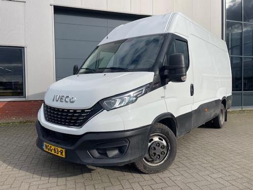 Iveco Daily 35C18V 3.0 352 H3 L Eerste eigenaar Dubbel lucht, Auto's, Bestelauto's, Dealer onderhouden, Lease, Zwart, Automaat