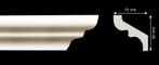 S80 (80 x 70 mm), lengte 2 m, Huis en Inrichting, Woonaccessoires | Lijsten, Ophalen of Verzenden, Nieuw
