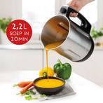 DOMO DO716BL Soepmaker Domo – 2,2L – 7 programma’s – Blender, Verzenden, Zo goed als nieuw